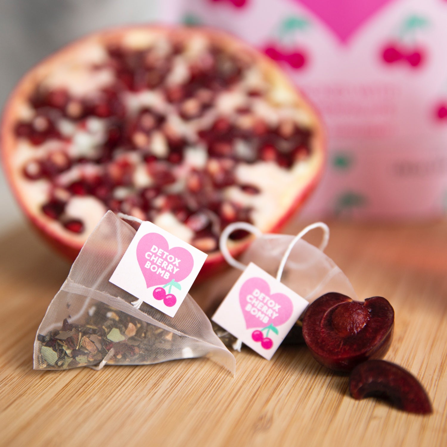 Detox Cherry Bomb Superfood Detox Tea SM0000592020, SM0000592025, SM-DCB-4